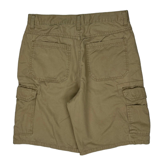 Wrangler Cargo Shorts - 32W 10L Khaki Cotton
