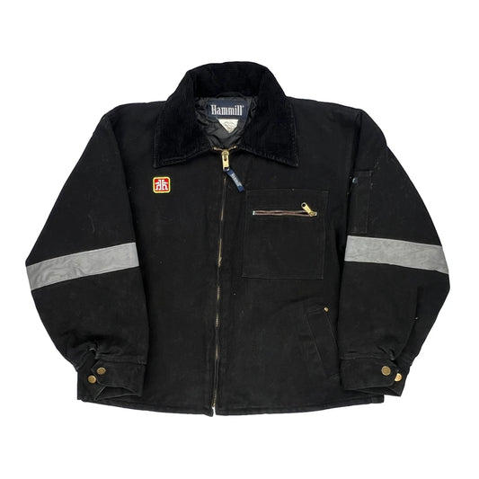 Hammil Workwear Jacket - XL Black Cotton