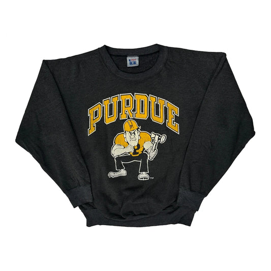 Purdue Americas Finest College Sweatshirt - XL Grey Polyester Blend