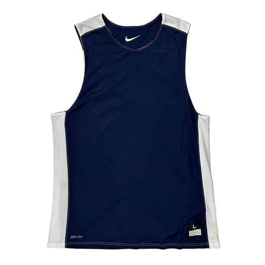 Dri-Fit Nike Jersey - Large Blue Polyester