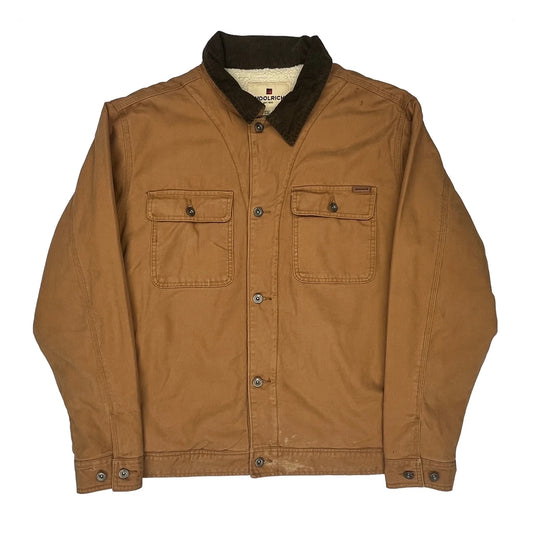 Woolrich Workwear Cord Jacket - XL Brown Cotton