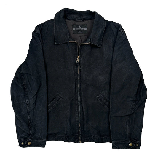 American Giant Workwear Jacket - Large Black Cotton