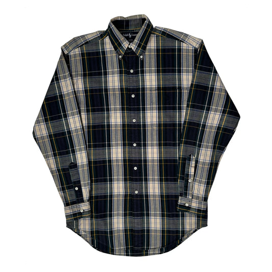 Blaire Ralph Lauren Checked Shirt - Small Navy Cotton