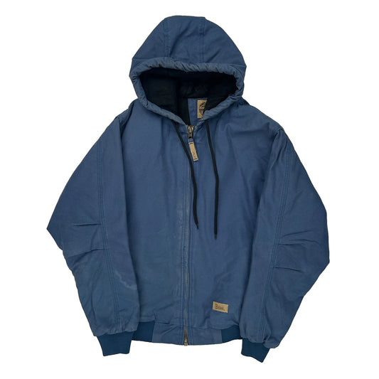 Berne Jacket - Large Blue Cotton Blend