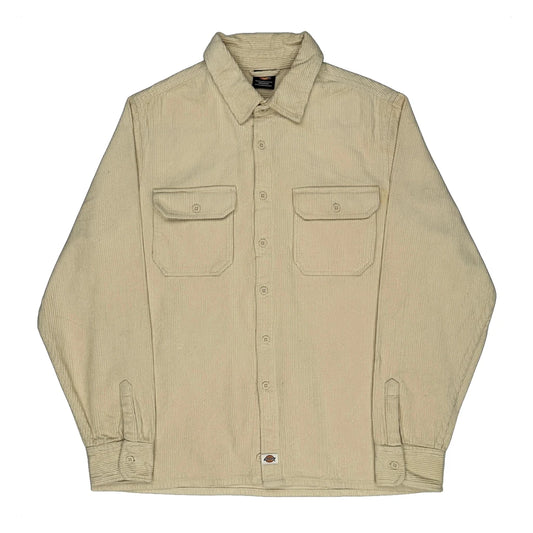 Dickies Cord Shirt - Medium Beige Corduroy