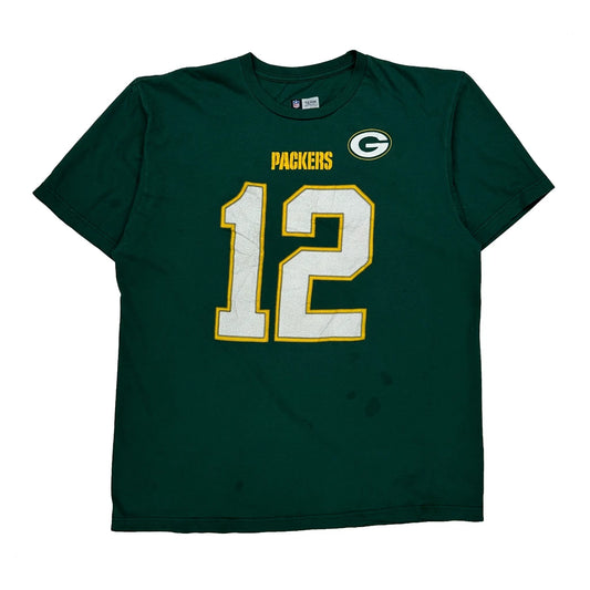 Vintage Green Bay Packers Nfl Football Shirt - XL Green Cotton