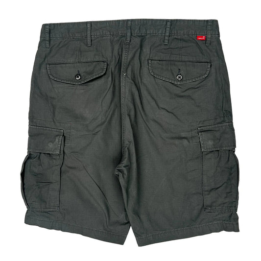 Levis Cargo Shorts - 38W 10L Grey Cotton