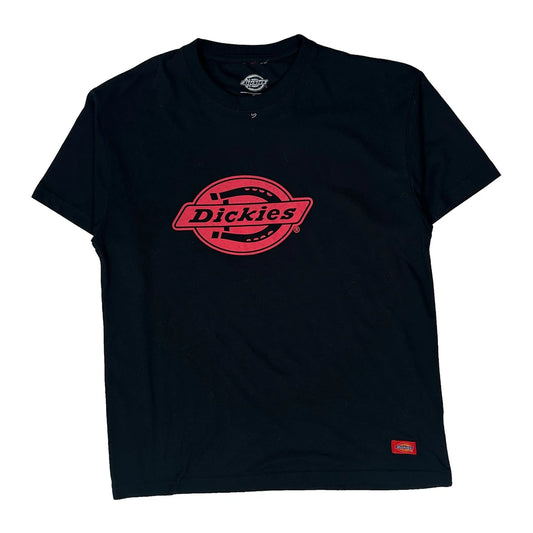 Vintage Dickies T-Shirt - XL Black Cotton