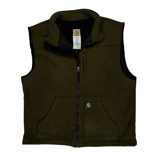 Carhartt Gilet - Large Green Polyester