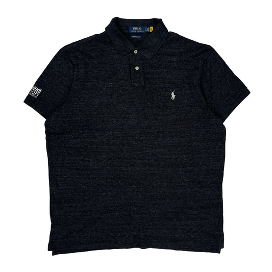 Polo By Ralph Lauren Slim Fit Polo Shirt - XL Black Cotton