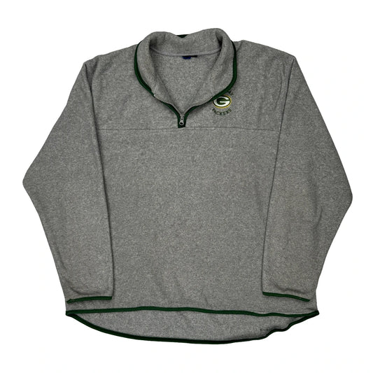 Green Bay Packers N.F.L. Fleece - Large Grey Polyester