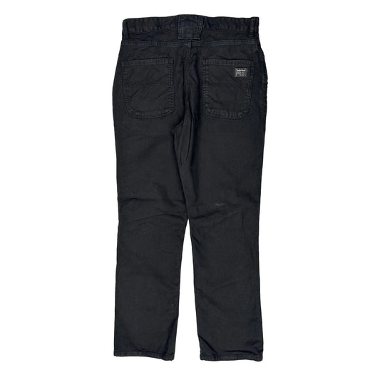Timberland Cargo Trousers - 34W 31L Black Cotton