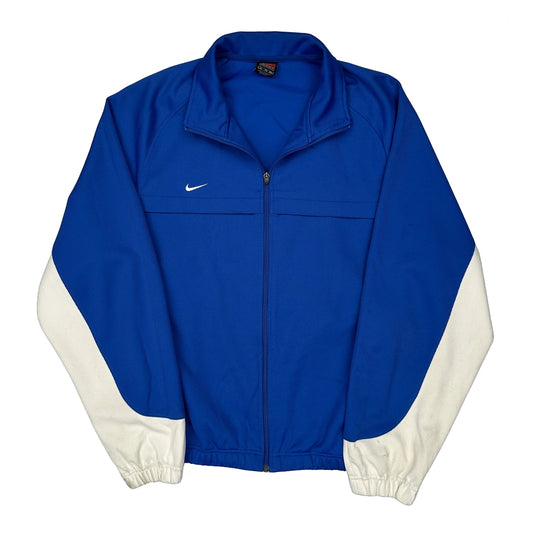Nike Track Jacket - XL Blue Polyester