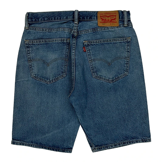 Levis Denim Shorts - 31W 10L Blue Denim