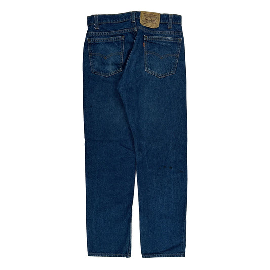 Made In USA Levis Orange Tabs 505 Jeans - 31W 30L Blue Cotton