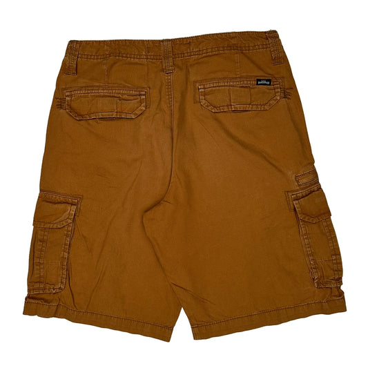 Vintage Lee Cargo Shorts - 32W 11L Brown Cotton