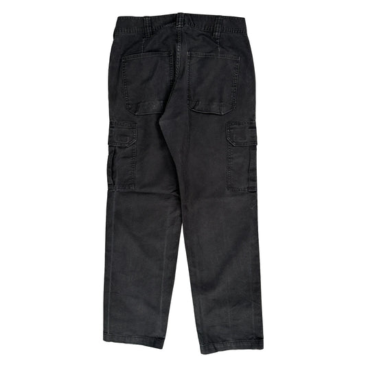 Helly Hansen Cargo Trousers - 32W 31L Black Cotton