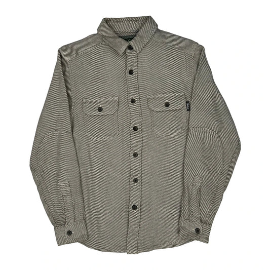 Woolrich Shirt - Small Grey Wool