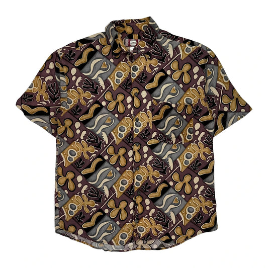 Chiamare Graphic Hawaiian Shirt - Small Multicoloured Viscose