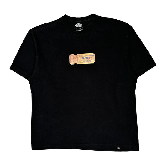 Dickies T-Shirt - XL Black Cotton