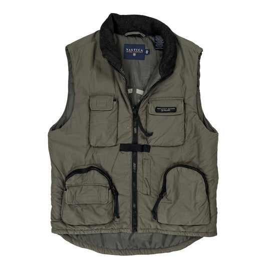 Nautica Gilet - Medium Green Polyester
