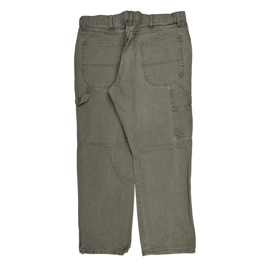 Unbranded Carpenter Trousers - 36W 31L Grey Cotton