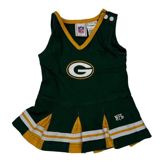 Green Bay Packers Nfl Football Dress - 3XS Green Cotton