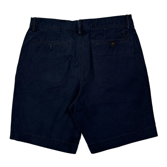 Vintage Polo By Ralph Lauren Chino Shorts - 31W 9L Navy Cotton