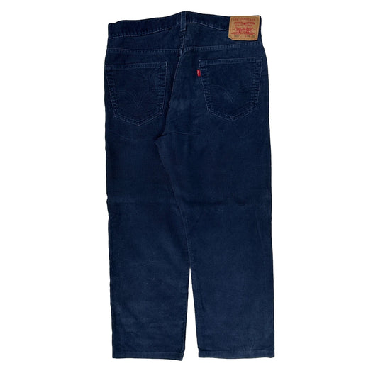 Vintage Levis 505 Jeans - 35W 27L Navy Corduroy