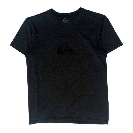 Vintage Quiksilver T-Shirt - Small Grey Cotton Blend