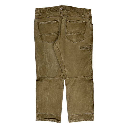 Kuhl Cargo Trousers - 38W 30L Khaki Cotton Blend