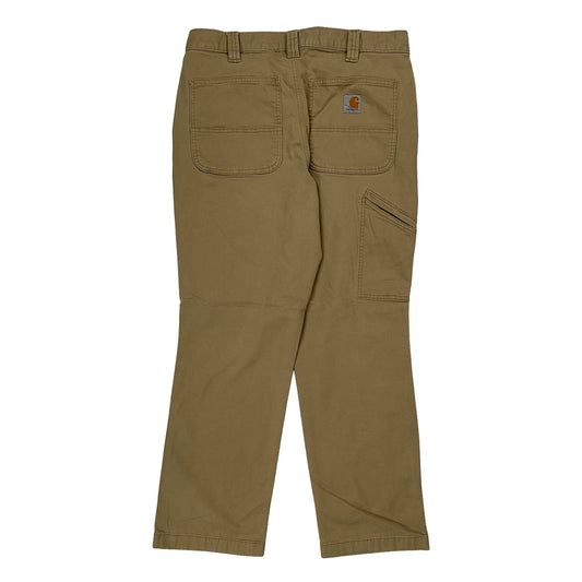 Carhartt Carpenter Trousers - 31W 30L Beige Cotton