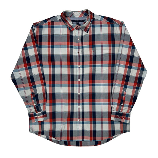 Tommy Hilfiger Checked Shirt - 2XL Multicoloured Cotton
