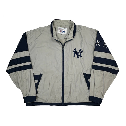 Yankees Pro Player Windbreaker - XL Grey Polyester