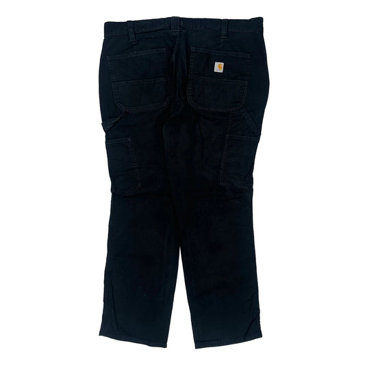 Carhartt Cargo Trousers - 34W 30L Black Cotton