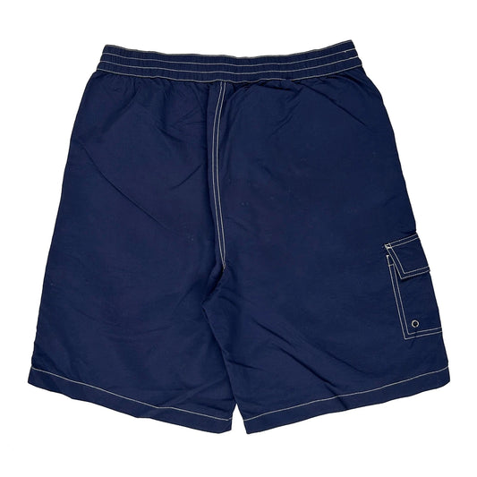 Polo Sport Polo By Ralph Lauren Contrast Stitch Sport Shorts - 30W 8L Navy Nylon