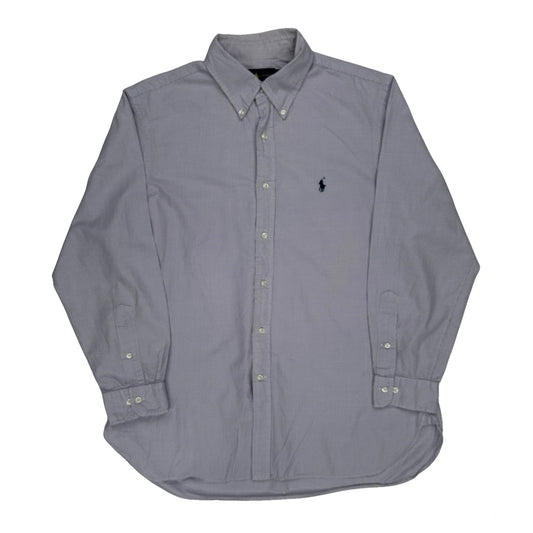 Vintage Ralph Lauren Checked Shirt - Large Purple Cotton