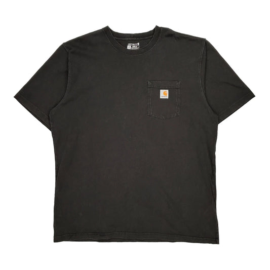 Carhartt Tall T-Shirt - XL Black Cotton