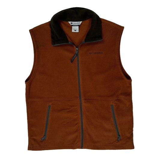 Columbia Gilet - Large Brown Polyester