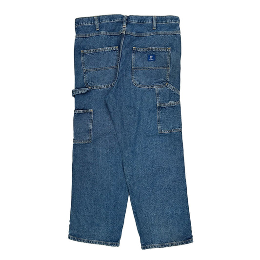 Unbranded Carpenter Jeans - 37W 30L Blue Cotton