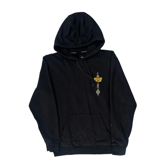 Vans Graphic Hoodie - Medium Black Cotton Blend