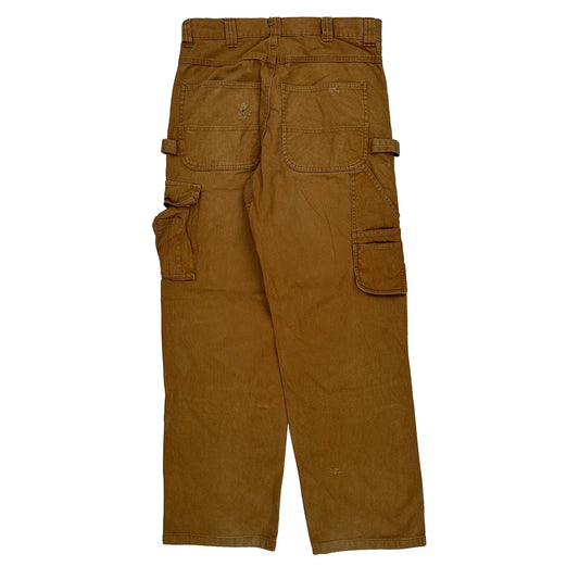 Unbranded Carpenter Trousers - 29W 32L Brown Cotton