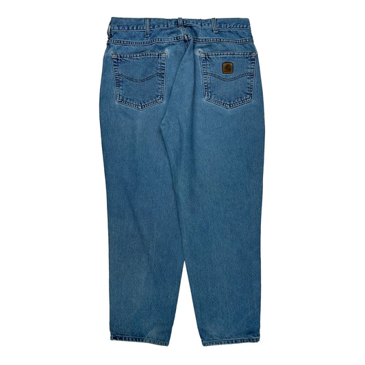Carhartt Jeans - 36W 29L Blue Cotton