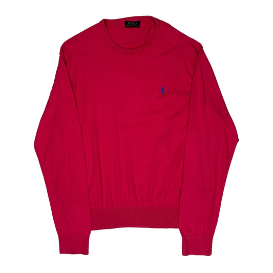 Polo By Ralph Lauren Jumper - XL Red Cotton