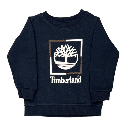 Age 3 Timberland Sweatshirt - XS Navy Cotton