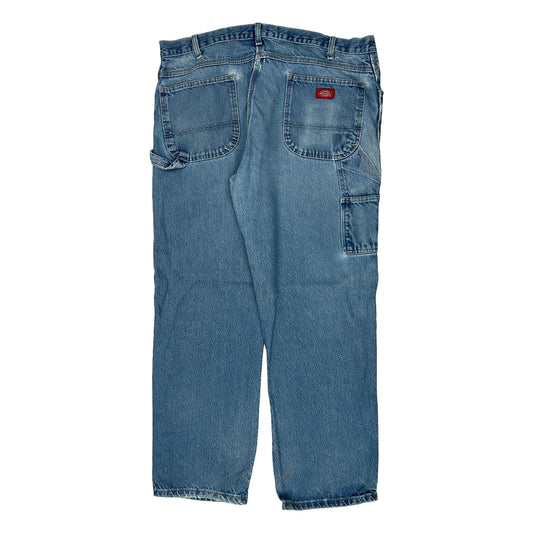 Dickies Carpenter Jeans - 38W 31L Blue Cotton