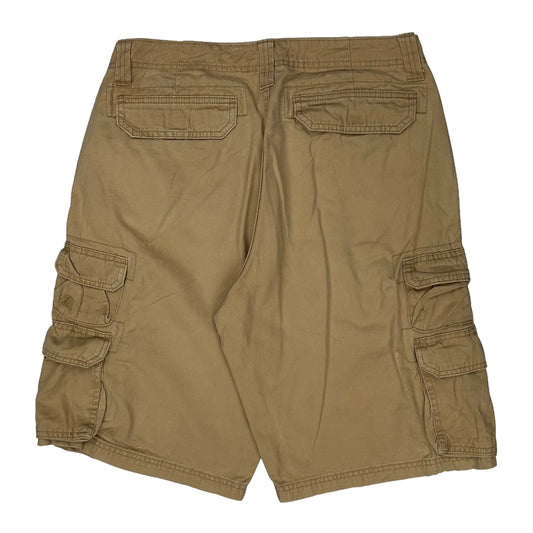 Lee Cargo Shorts - 32W 10L Khaki Cotton