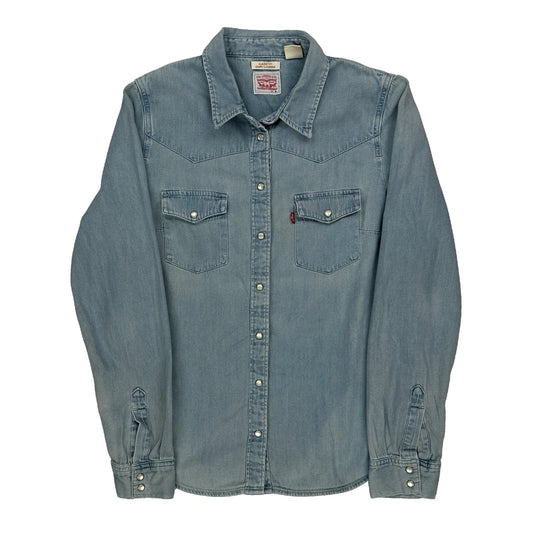 Levis Denim Shirt - Medium Light Wash Denim