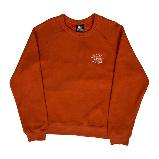 Rei Sweatshirt - Large Orange Cotton