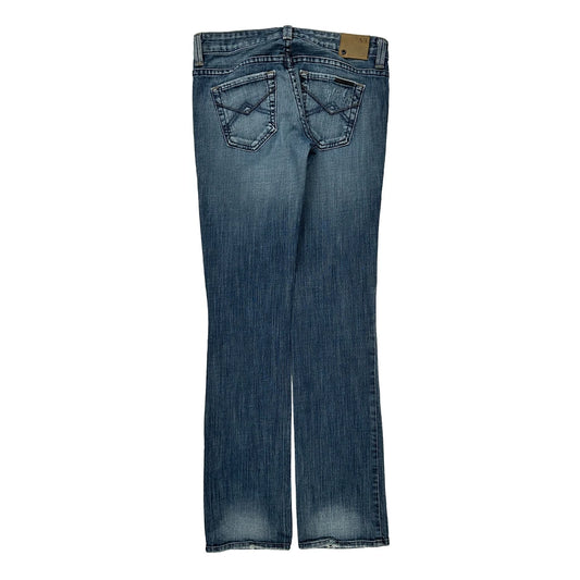 Armani Exchange Boot Cut Jeans - 28W UK 6 Dark Wash Cotton